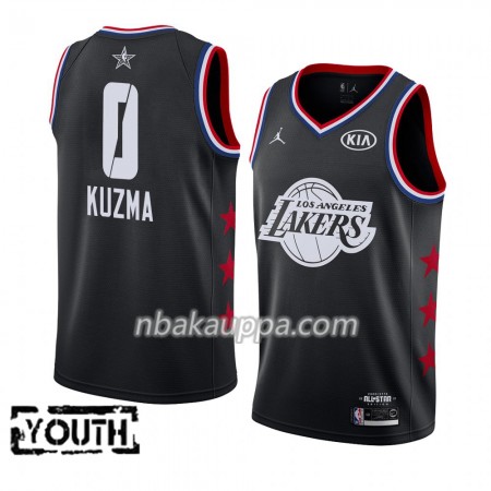 Los Angeles Lakers Kyle Kuzma 0 2019 Kaikki tähti Jordan Brand Musta Pelipaidat Swingman - Lasten